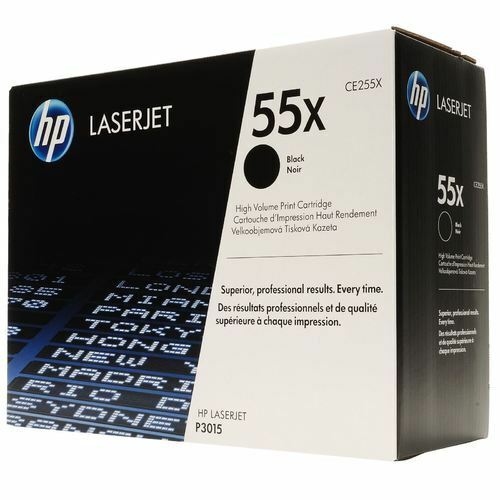 Vedligeholdelse Mitt stramt HP 55X High Yield Black Toner Cartridge