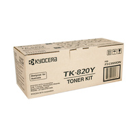 Kyocera TK-820Y Yellow Toner