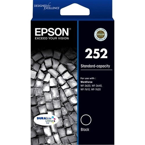 Epson 252 Black - Original DURABrite Ultra Ink Cartridge