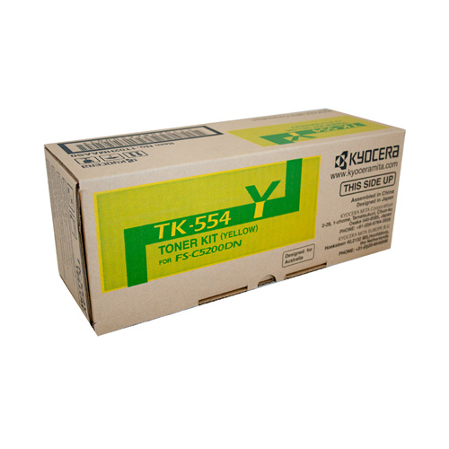 Kyocera TK-554 Yellow Toner