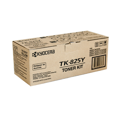 Kyocera TK-825 Yellow Toner