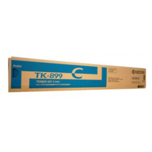 Genuine Kyocera TK-899C Cyan Toner Cartridge